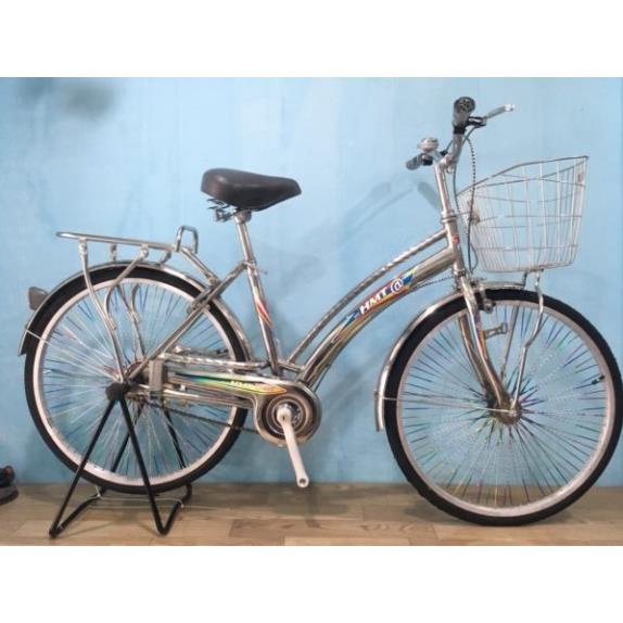 [XĐ Giá Rẻ] XE ĐẠP PHỔ THÔNG 24Inch NIỀNG THƯỜNG 36 CĂM – @600 INOX 100%