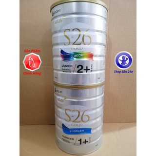 Sữa S26 Gold 1+ và 2+ Lon 900g