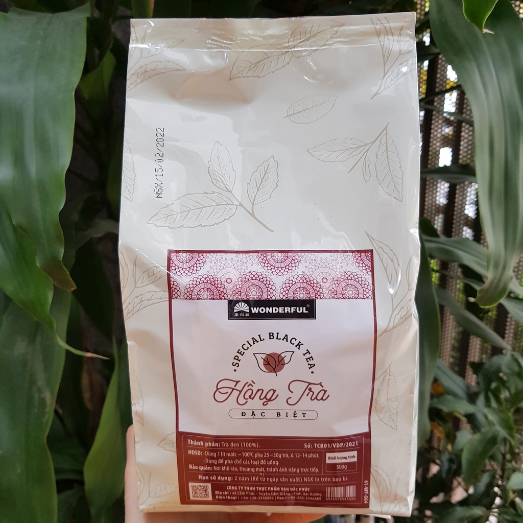 Hồng Trà Đặc Biệt Wonderful gói 500g pha trà sữa cực thơm