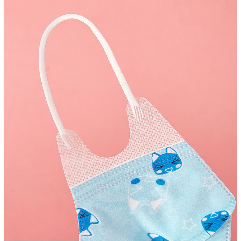 Khẩu trang 3D trẻ em kháng khuẩn 3 lớp túi 5 chiếc dành cho trẻ có túi rip mẫu gửi ngẫu nhiên | BigBuy360 - bigbuy360.vn