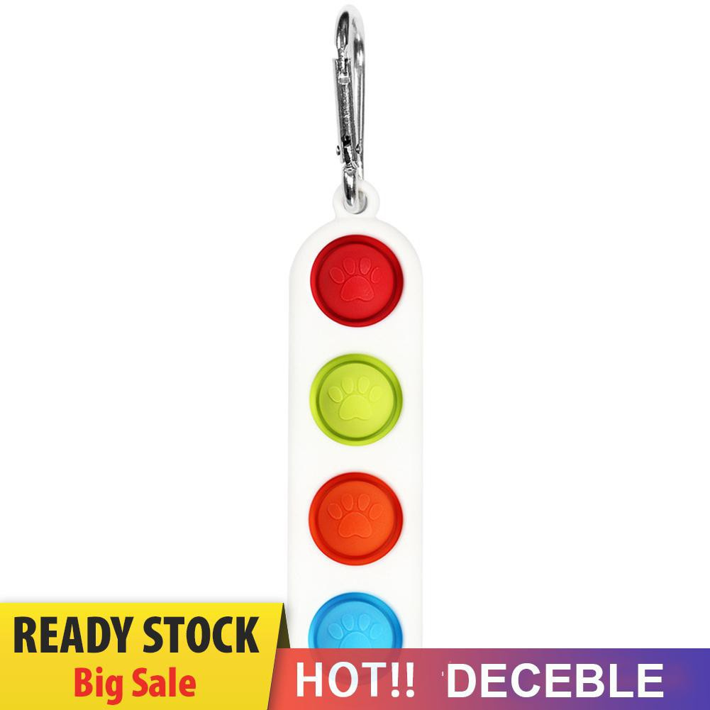 Pop It Fidget Đồ chơi Push Bubble Pop Keychain Sensory Fidget Đồ chơis Game Autism Stress Relief Đồ chơi