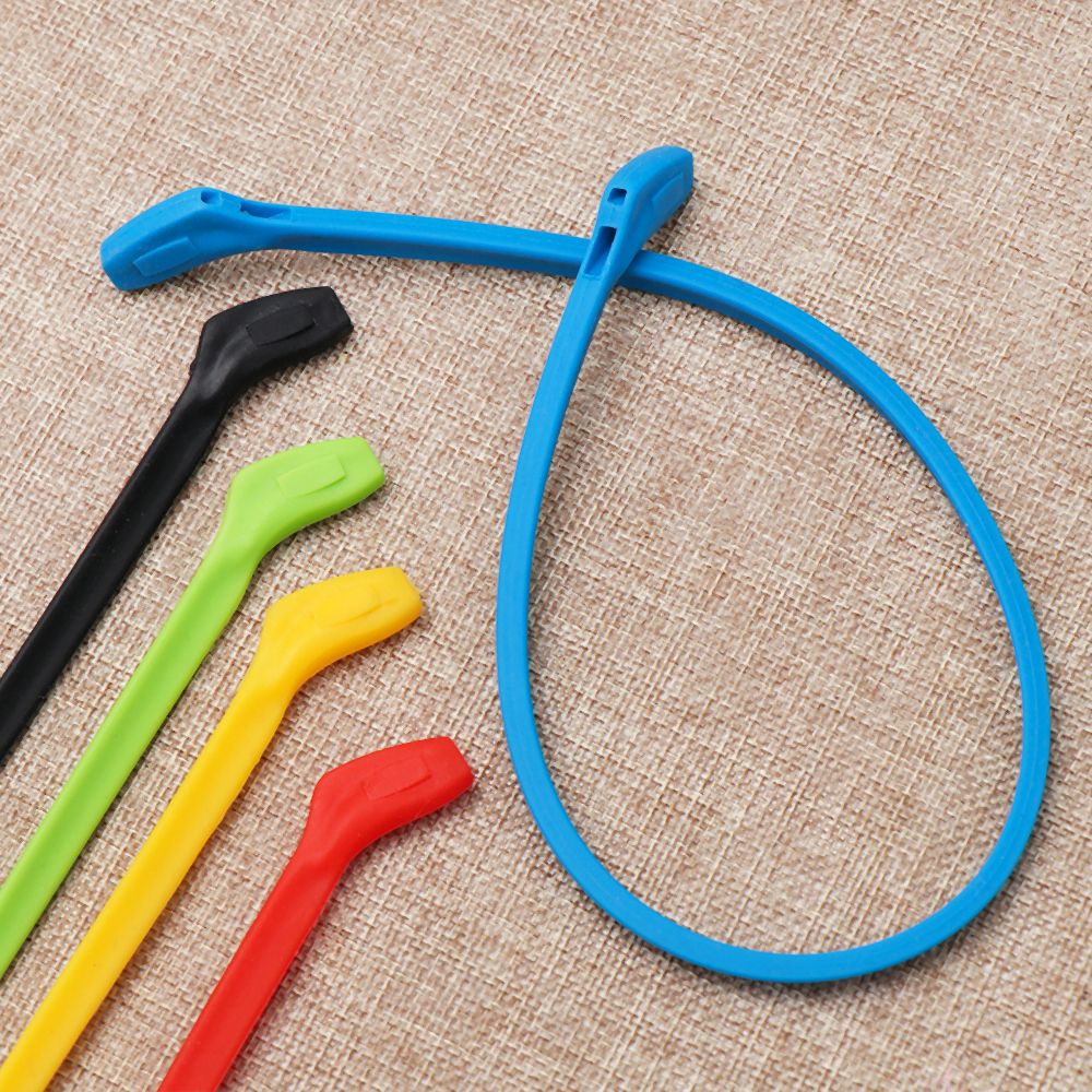 Dây Đeo Mắt Kính Màu Kẹo Bằng Silicon Thoải Mái Tùy Chỉnh Tiện Dụng