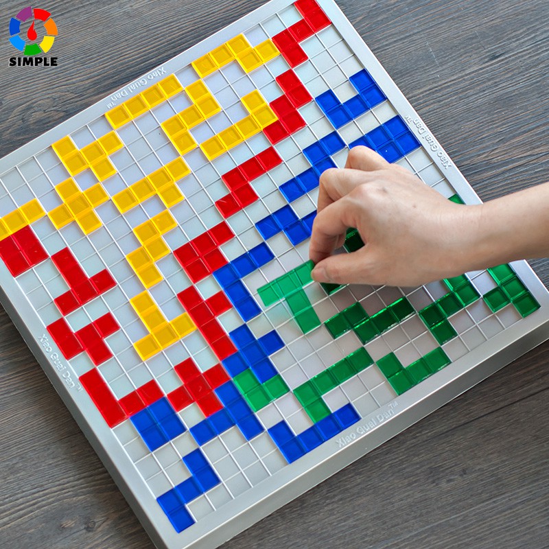 Blokus Board Game  | Bộ trò chơi Lấn chiếm lãnh thổ | Cờ đấu trí đơn giản nhưng thông minh chiến lược