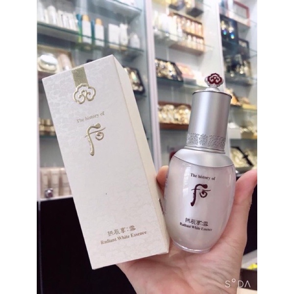 [ Date 2024] tinh chất dưỡng trắng da chống lão hoá Whoo radiant white essence 1ml