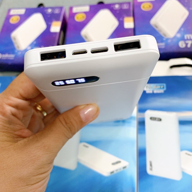 Pin sạc dự phòng HIGH QUALITY 5S. pace 10.800 mah mỏng gọn