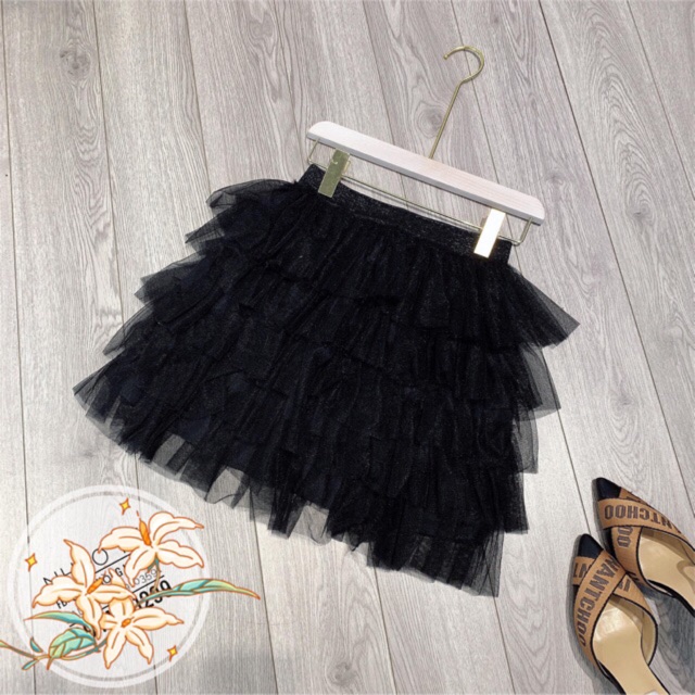 CHÂN VÁY LƯỚI NGẮN TẦNG CV1611 154mc | BigBuy360 - bigbuy360.vn