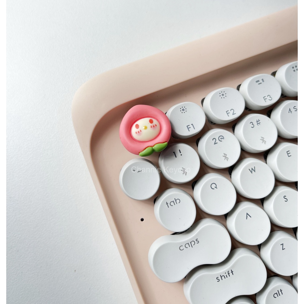 Keycap Phô Mai, Bò, Bé Đào Phím Lẻ PBT R4