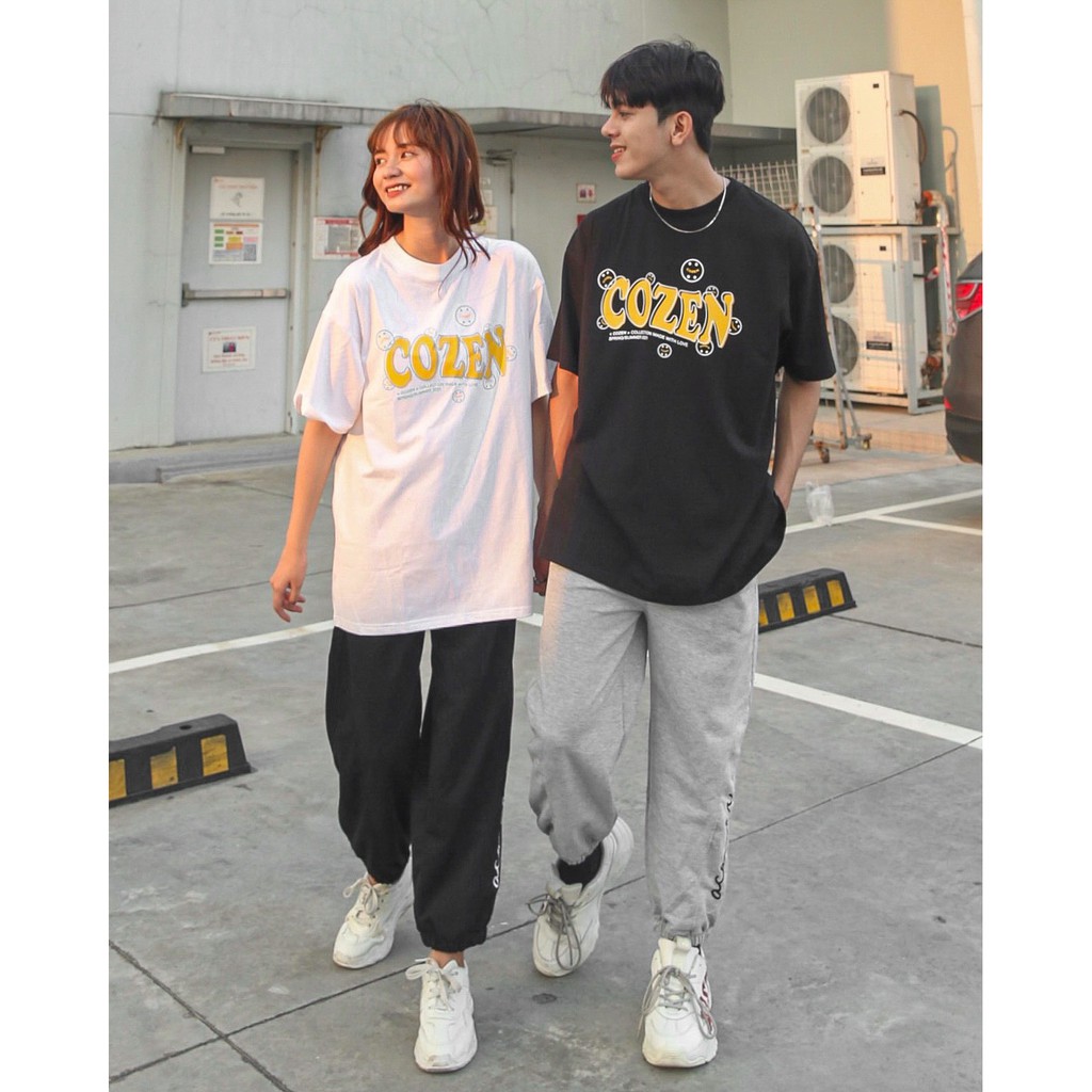 Áo Thun Tay Lỡ Unisex COZEN Vải Tici Form Rộng - Tuni Store