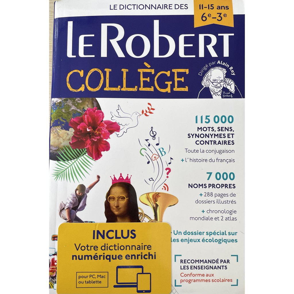 Sách - Pháp : Từ điển - Le Robert Collège