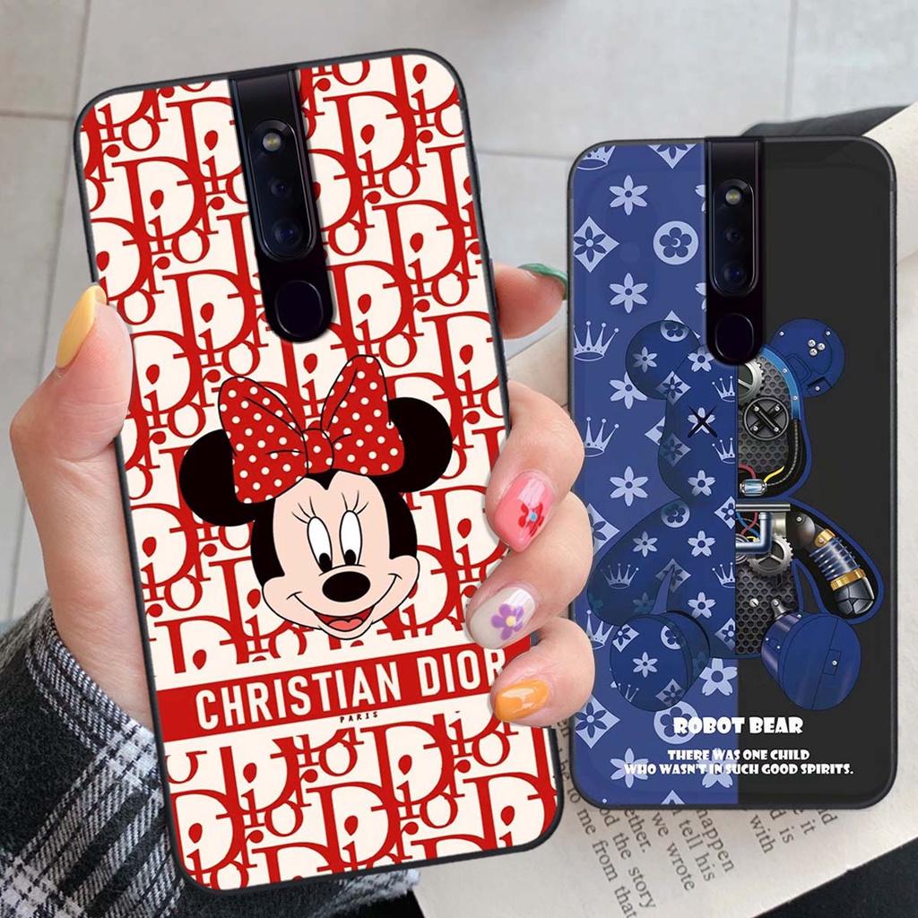 Ốp lưng OppoF11 / F11 PRO hình thương hiệu, thời trang, cute, đáng yêu