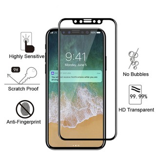 Cường lực iPhone (Full viền đen) X / 8 Plus / 8 / 7 Plus / 7 / 6 Plus / 6 / 6S Plus / 6S
