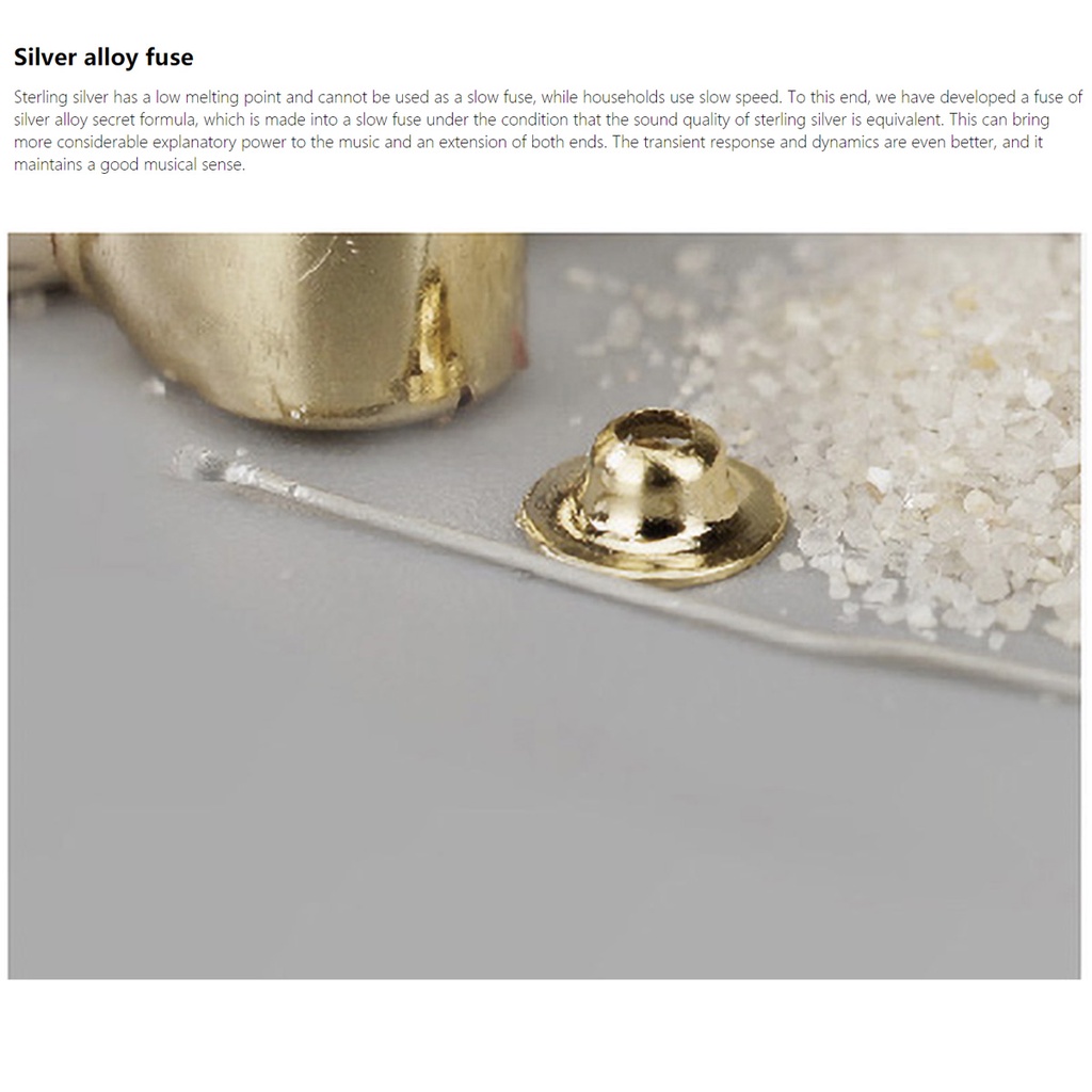 Cầu Chì Khuếch Đại Âm Thanh Hợp Kim Bạc 0.5A 1A 2A 3A 4A 5A 6A 8A 10A 15A