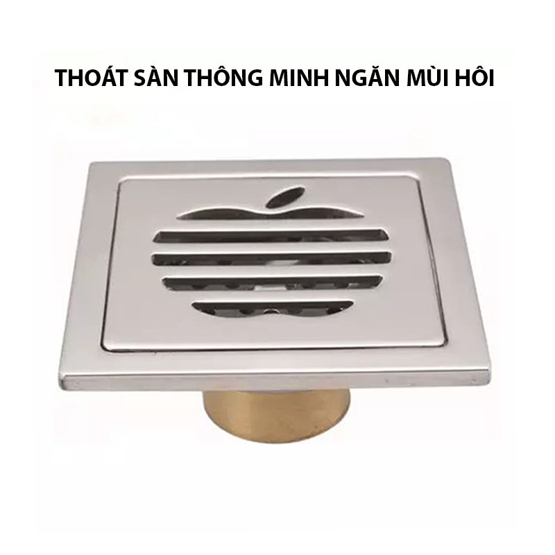 Phễu thoát sàn inox 304 thông minh chống mùi hôi và côn trùng