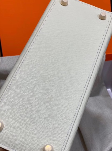 Túi Hm kelly siêu cấp màu trắng