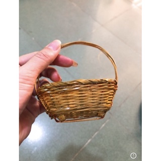 Giỏ tre mini decor