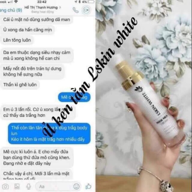 Ủ kén tằm Lskin white chính hãng