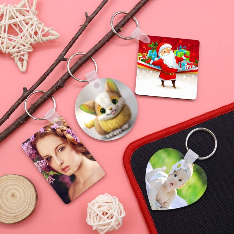 Set Móc Khóa Trống Dùng Làm Đồ Thủ Công DIY