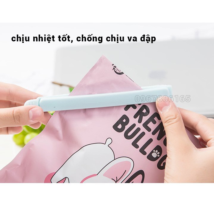 SET 5 kẹp niêm phong túi thực phẩm bằng nhựa cao cấp tiện dụng