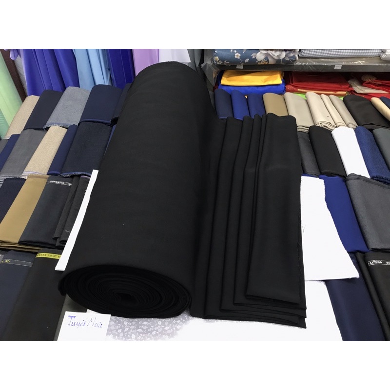 Vải TUYẾT MƯA May Quần Âu Nữ - Vải Quần Nữ - Được Tin Dùng Lâu Năm - Dày Dặn Co Dãn - Thoải Mái Vận Động