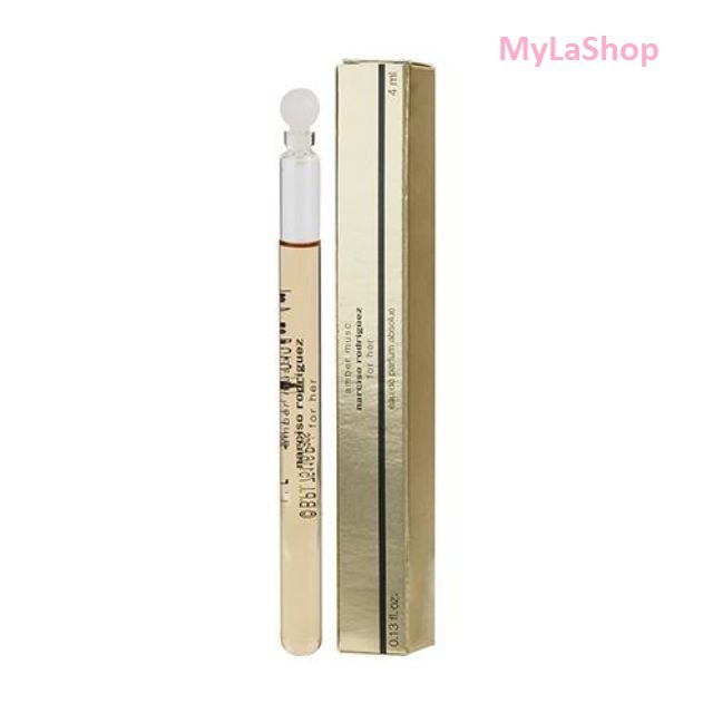 Nước hoa nữ mini NARCISORO - Amber Musc For Her EDP Absolue 4ml (Hộp Vàng) - MYLA SHOP