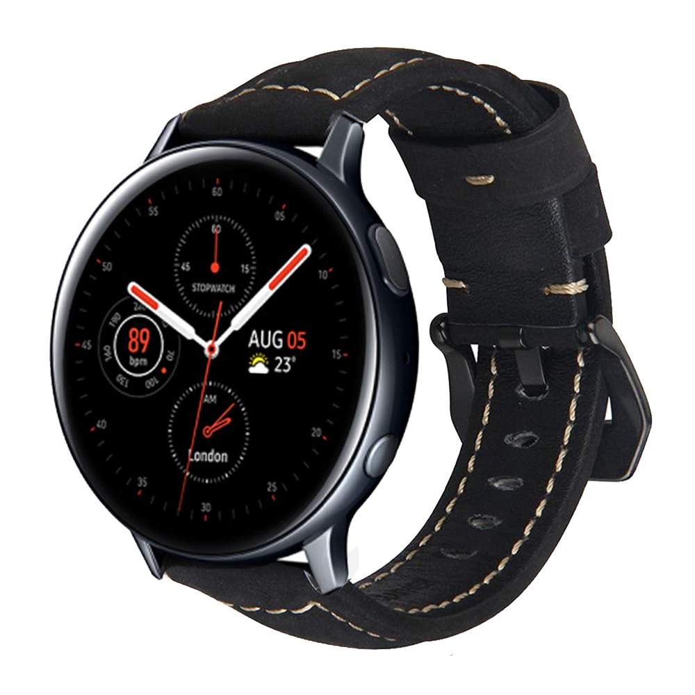 Dây Da Thay Thế Cho Đồng Hồ Samsung Galaxy Watch Active 2 40mm 44mm Active2 20mm