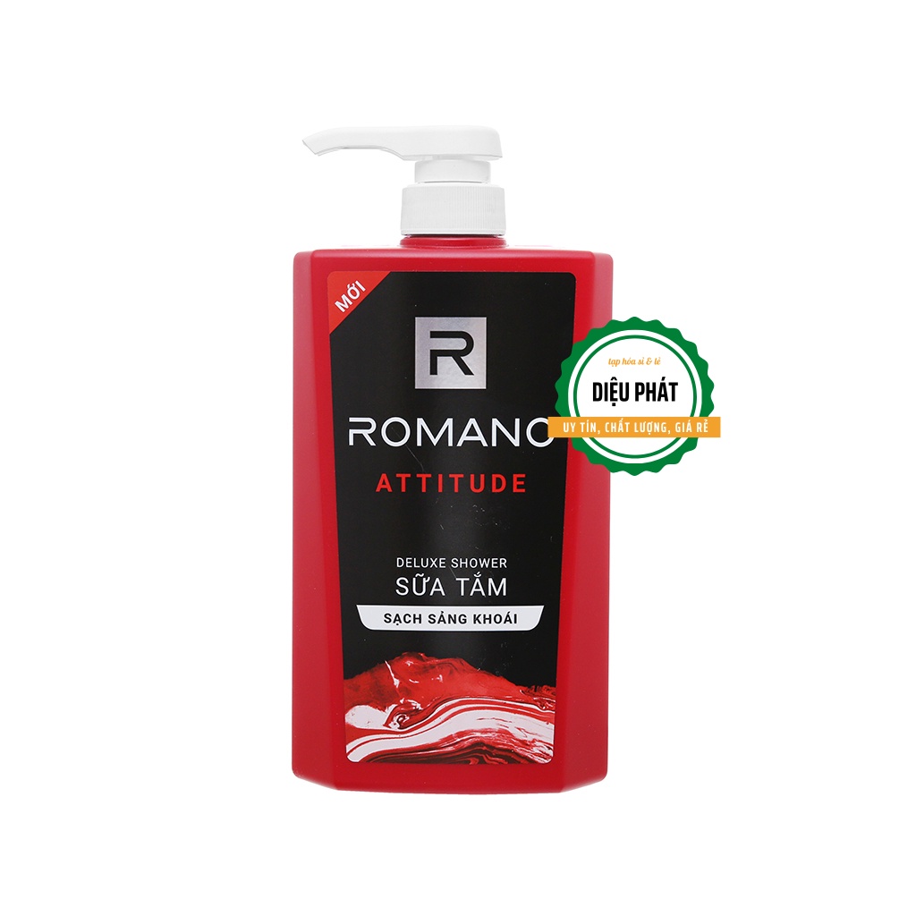 ⚡️ Sữa Tắm Nước Hoa Romano Attitude Sạch Sảng Khoái 650g