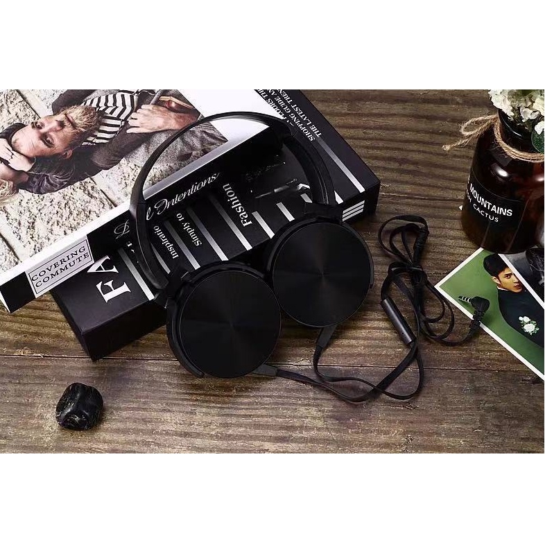 Tai Nghe Chụp Tai XB450 - Extra Bass - Tai Nghe Bass -Nghe Nhạc Cực Hay ( CÓ MIC )