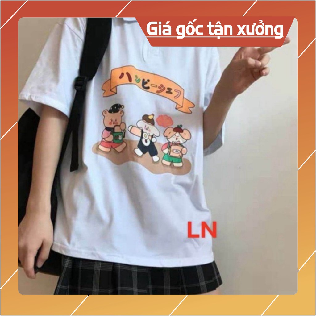 Áo polo ba chú lợn LN12