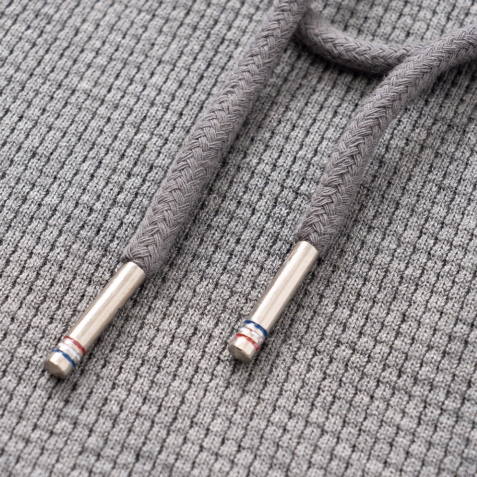 Áo khoác dệt kim nam nữ Thom Brow.ne 4-Bar zip up 217 chất vải len bông cao cấp hàng thiết kế tay áo kẻ sọc sang trọng