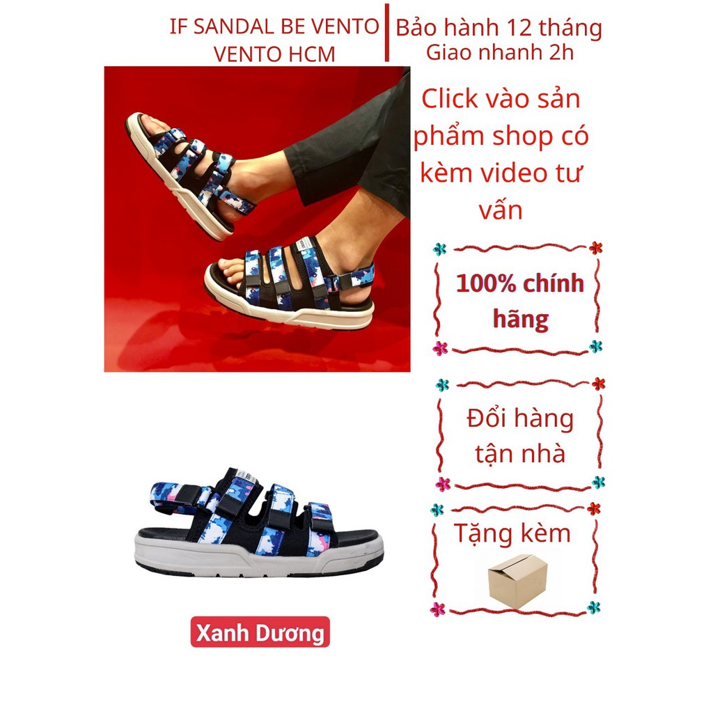 Giày Sandal Nữ Vento Dành Cho Cặp Đôi Size 35 Đến 42 Hàng VNXK Cao Cấp NV1001XDW