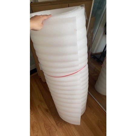 Xốp Pe Foam cuộn dày 2mm-dài 150m chống sốc, chèn hàng hoá