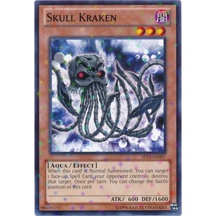 Thẻ bài Yugioh - TCG - Skull Kraken / SP13-EN007'