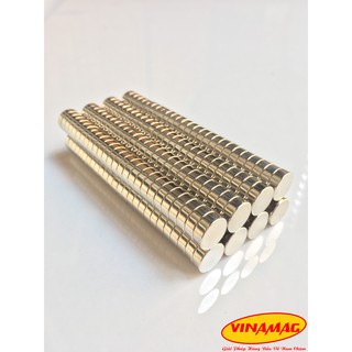 12x3mm nam châm trắng đất hiếm lực từ cực mạnh