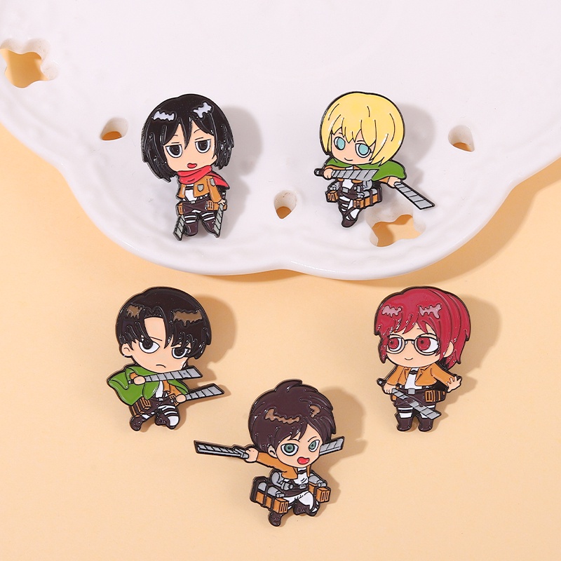 Huy Hiệu Cài Áo Hình Attack on Titan