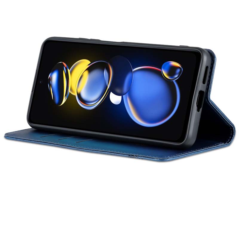 Bao Da PU Nắp Gập Từ Tính Kiểu Ví Sang Trọng Kèm Ngăn Đựng Thẻ Cho Xiaomi POCO X4 GT Redmi Note 11T Pro