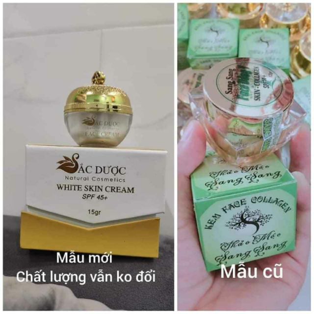 KEM DƯỠNG SẮC DƯỢC (mẫu mới)