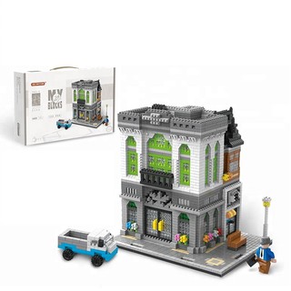Bộ lắp ráp Kiến tạo Ngân hàng Lele Brother Architech NanoBlock 6702