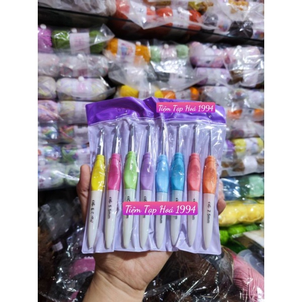 BỘ 8 KIM MÓC ĐẬY NẮP