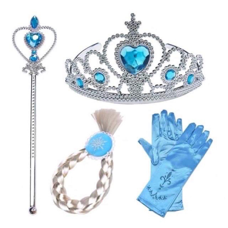 Đầm Elsa dài váy Elsa bé gái công chúa hàng xịn