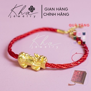 Vòng tay chỉ đỏ tỳ hưu - kha jewelry