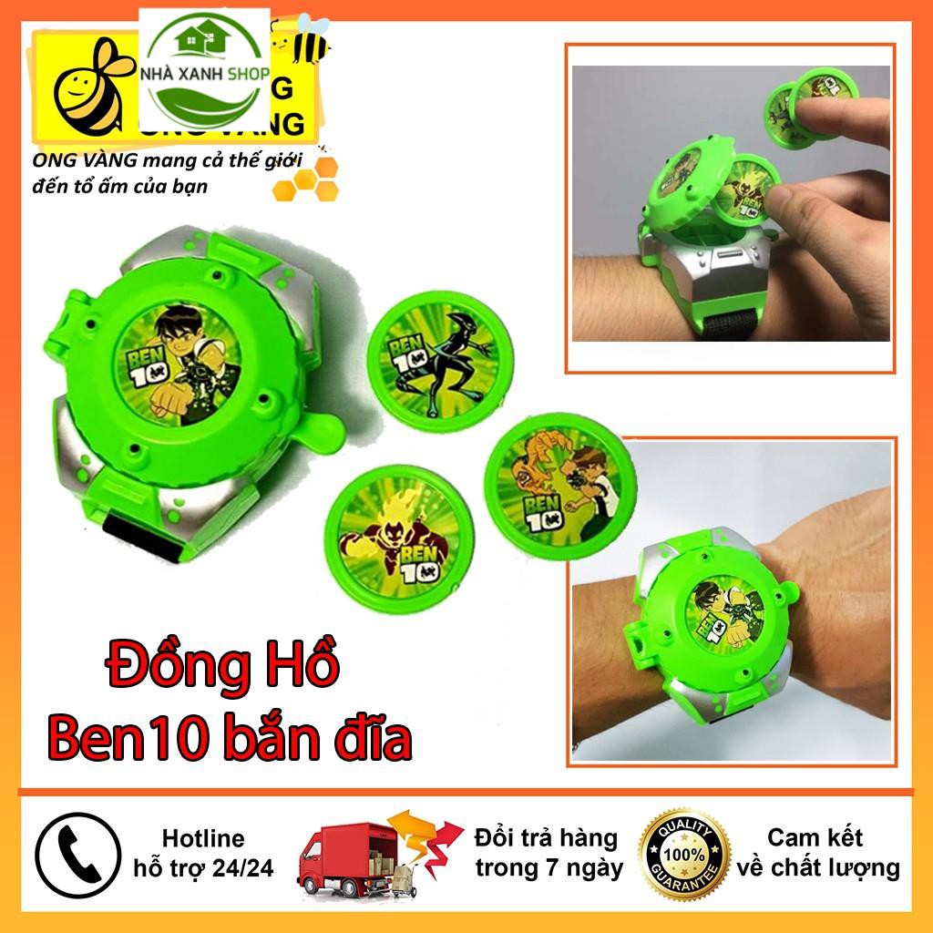 Đồ Chơi Đồng Hồ Ben 10 Cho Bé, Chiếu Sáng 24 Nhân Vật, Chất Liệu Nhựa ABS An Toàn Tuyệt Đối Cho Bé Sử Dụng