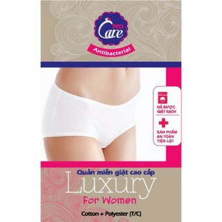 Quần lót cotton miễn giặt cao cấp Procare TC Luxury Nữ