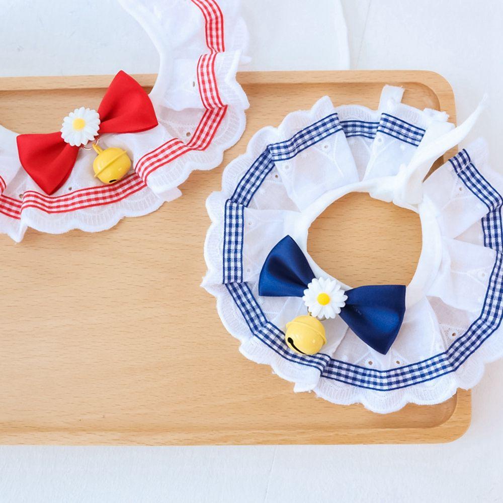 Yếm Đeo Cổ Đính Nơ Dễ Thương Cho Mèo Cưng