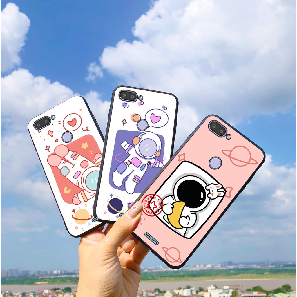 ỐP LƯNG XIAOMI REDMI 6/REDMI 6A HÌNH PHI HÀNH GIA CỰC ĐÁNG YÊU