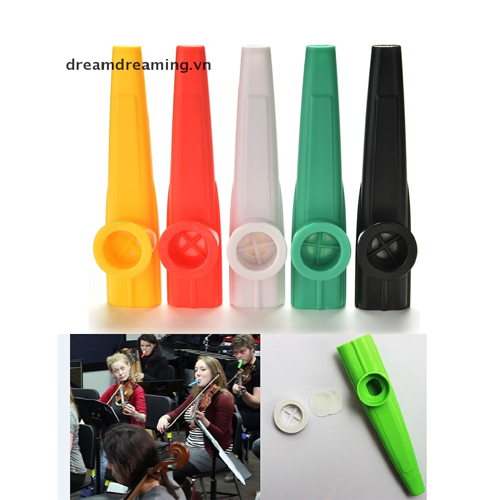 1 Nhạc Cụ Kazoo Bằng Nhựa Cổ Điển
