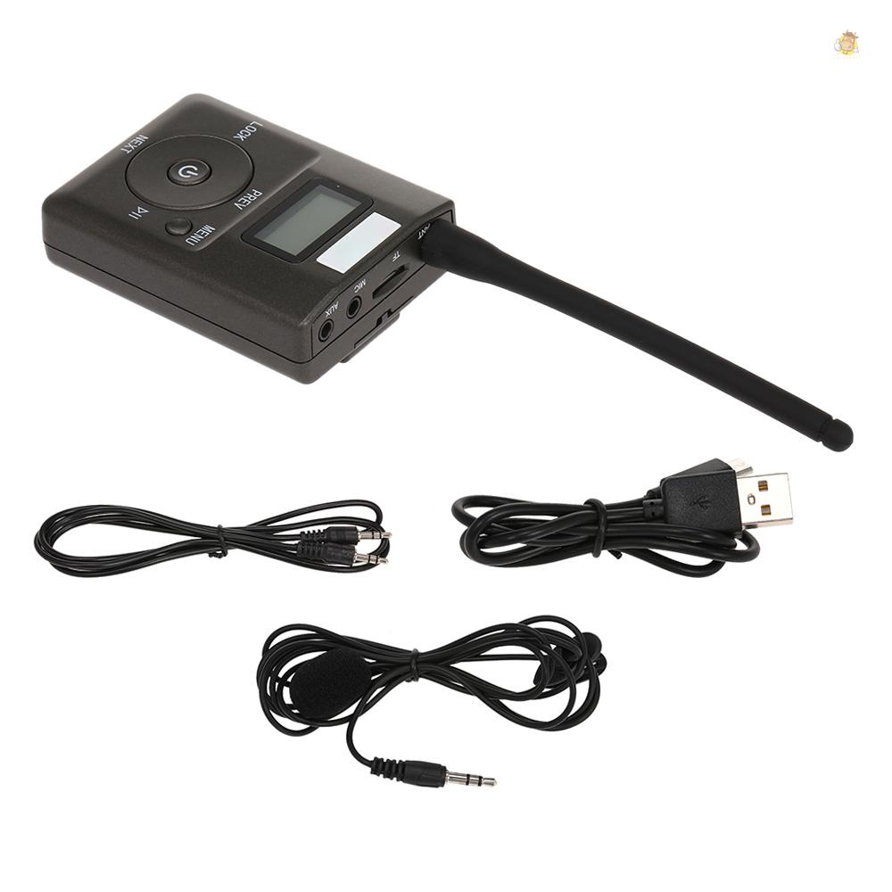 Bộ Phát Radio FM Mini Kỹ Thuật Số Hhdr-831 500M Cổng AUX Có Micro Và Âm Thanh