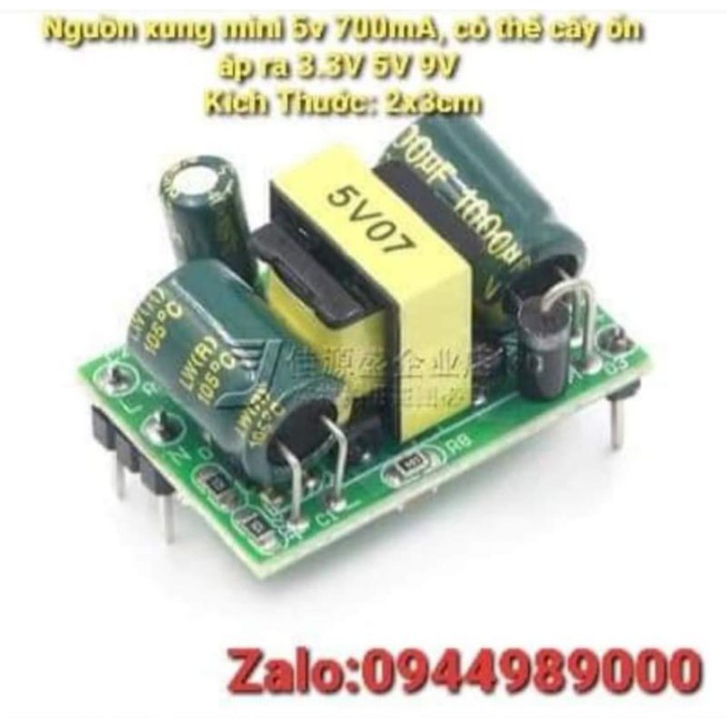 Nguồn xung mini