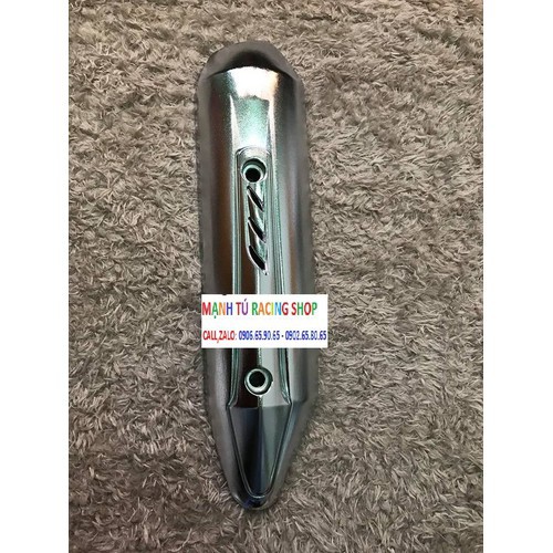 Ốp che pô mạ crom xe air blade cũ 2010 - 000774