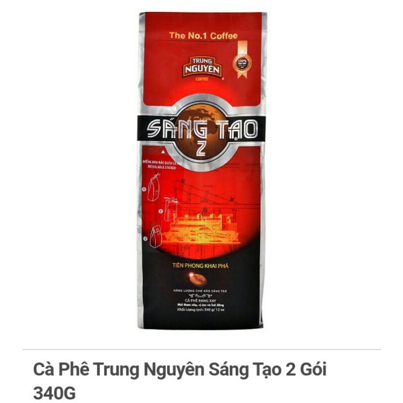 Cà Phê Trung Nguyên Sáng Tạo 2 Gói340G