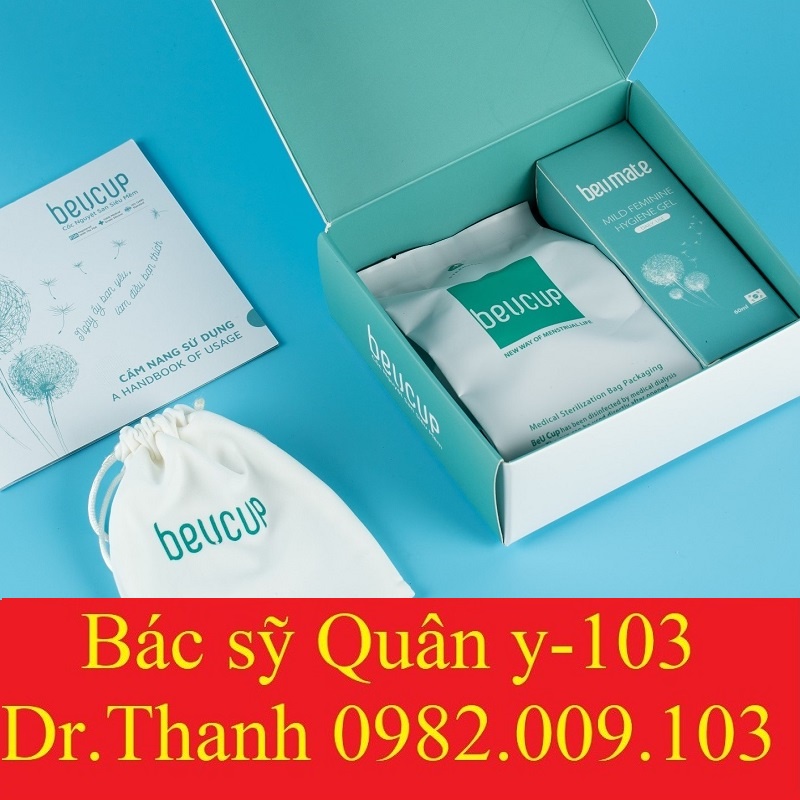 Cốc nguyệt san beucup - tặng kèm cốc tiệt trùng - ảnh sản phẩm 6